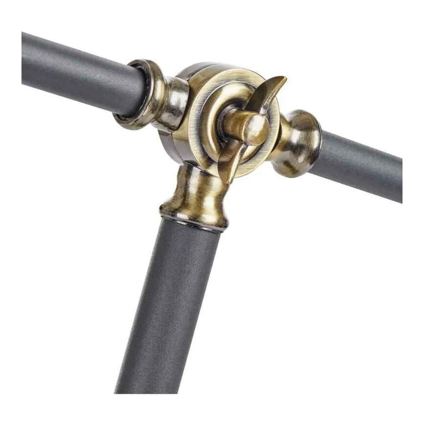 Golvlampa ARTHUR 1xE27/25W/230V grå