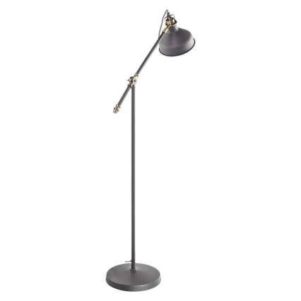 Golvlampa ARTHUR 1xE27/25W/230V grå