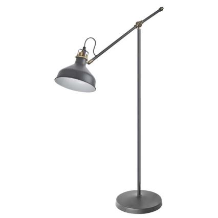 Golvlampa ARTHUR 1xE27/25W/230V grå
