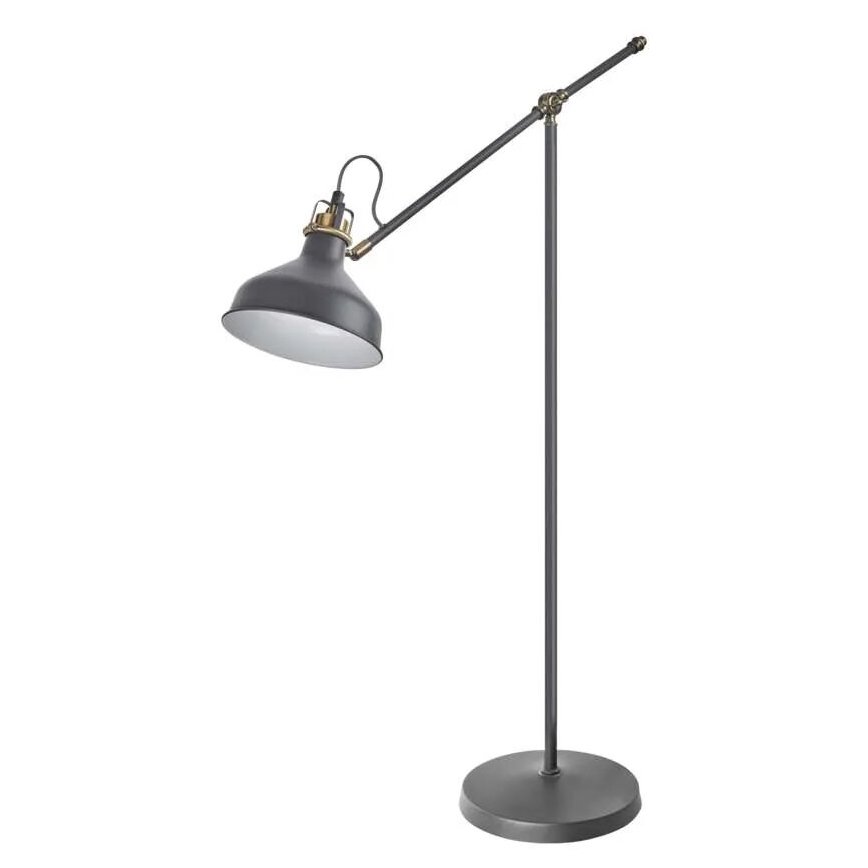 Golvlampa ARTHUR 1xE27/25W/230V grå