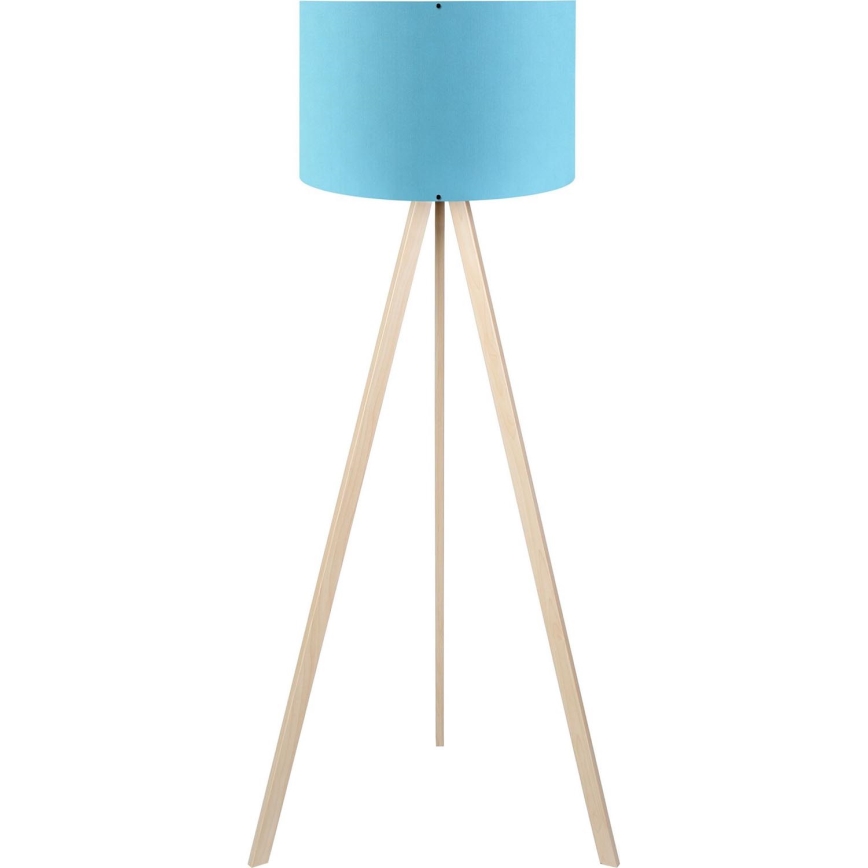 Golvlampa AYD 1xE27/40W/230V blå/beige