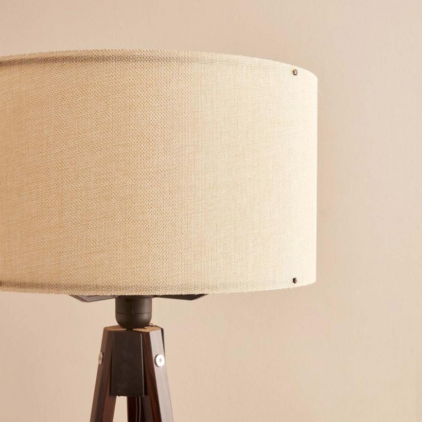 Golvlampa AYD 1xE27/40W/230V brun/beige