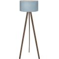 Golvlampa AYD 1xE27/40W/230V brun/blå