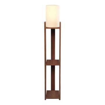Golvlampa AYD 1xE27/40W/230V brun/creme