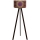 Golvlampa AYD 1xE27/40W/230V brun/flerfärgad
