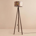 Golvlampa AYD 1xE27/40W/230V brun/multifärgad
