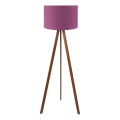 Golvlampa AYD 1xE27/40W/230V lila/brun