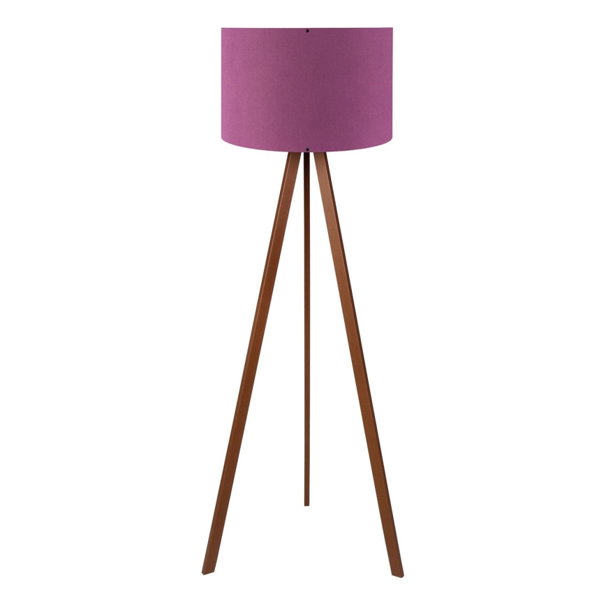 Golvlampa AYD 1xE27/40W/230V lila/brun
