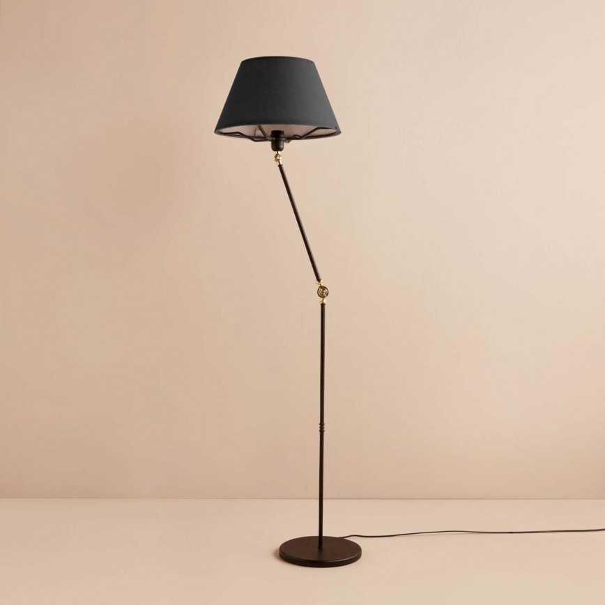 Golvlampa AYD 1xE27/40W/230V svart