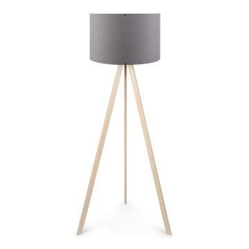 Golvlampa  AYD 1xE27/60W/230V grå/beige