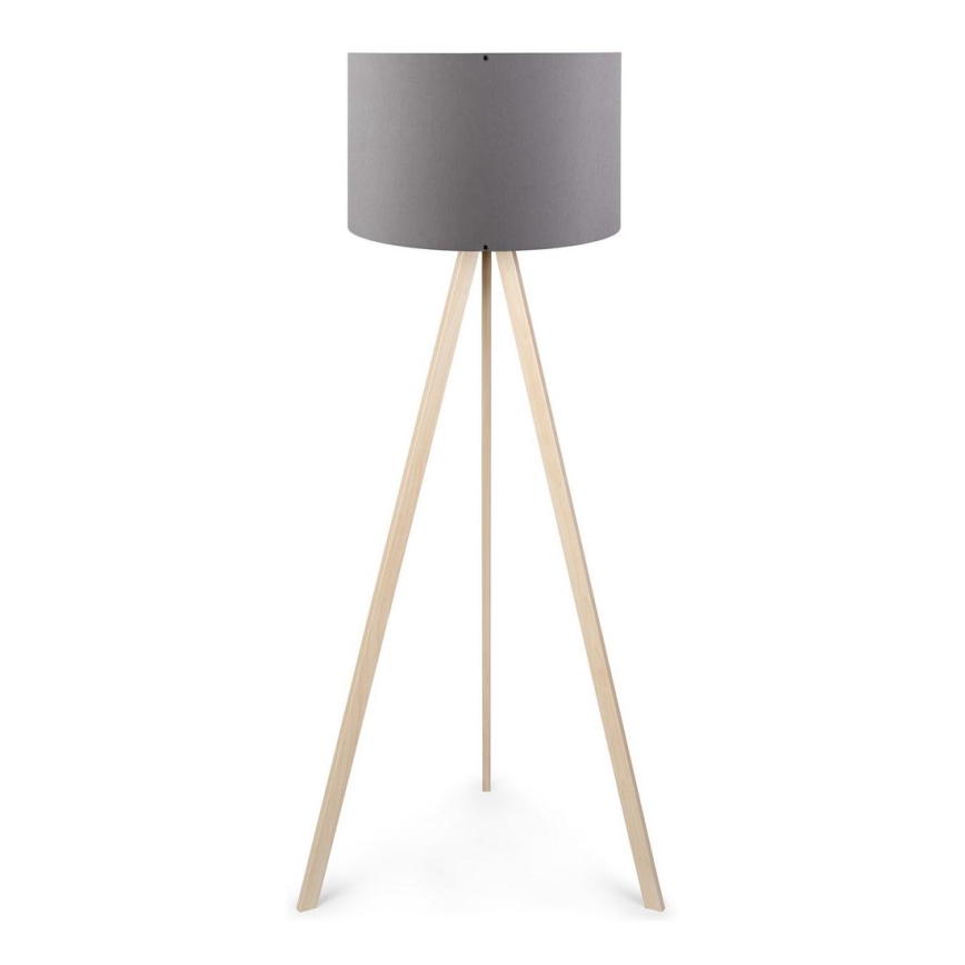 Golvlampa  AYD 1xE27/60W/230V grå/beige
