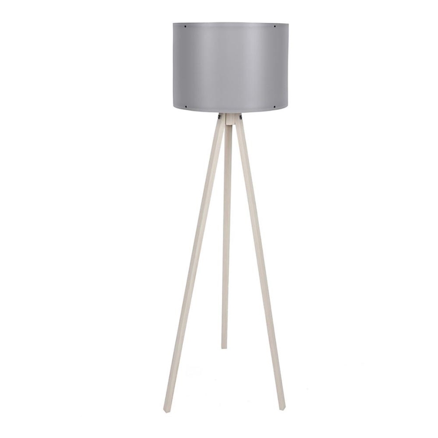 Golvlampa  AYD 1xE27/60W/230V grå/beige 