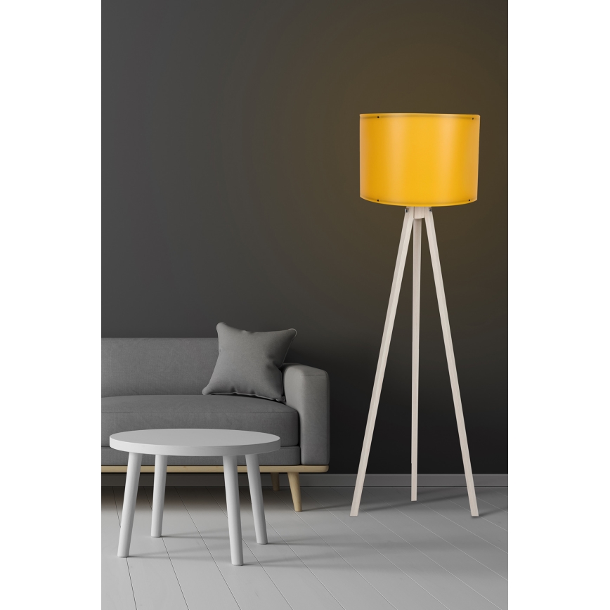 Golvlampa  AYD 1xE27/60W/230V orange /beige 
