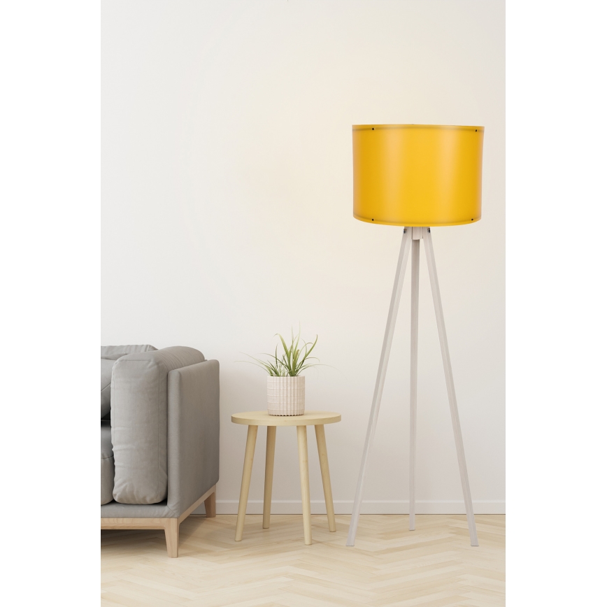 Golvlampa  AYD 1xE27/60W/230V orange /beige 