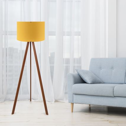 Golvlampa  AYD 1xE27/60W/230V orange/brun