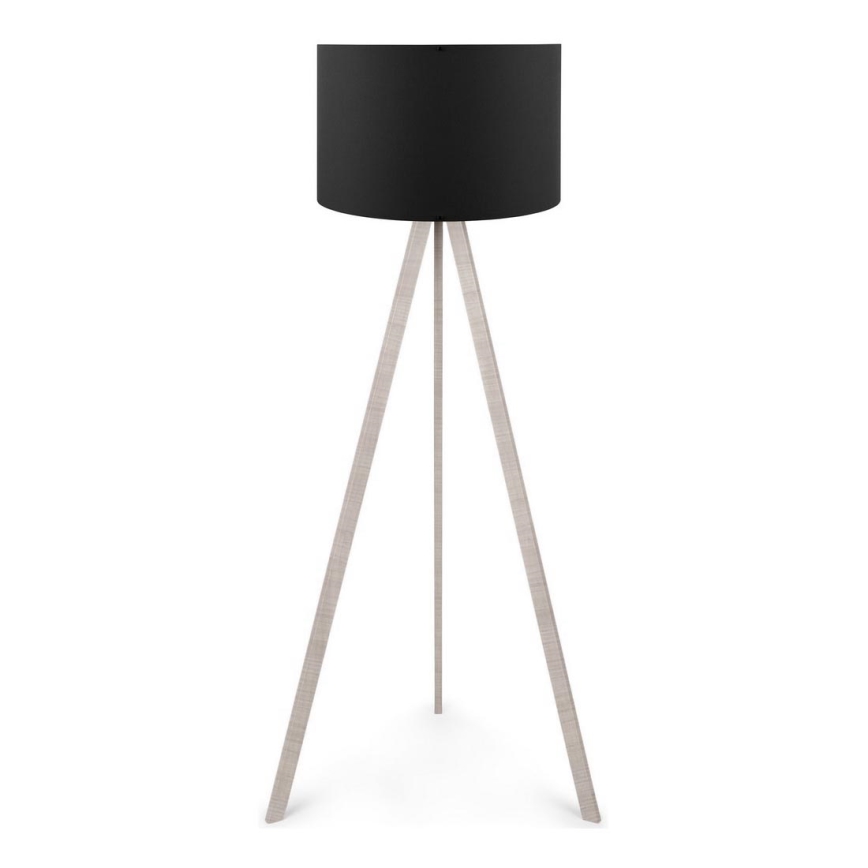 Golvlampa  AYD 1xE27/60W/230V svart /beige