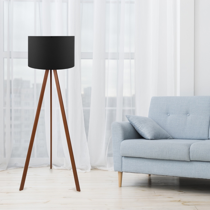 Golvlampa  AYD 1xE27/60W/230V svart