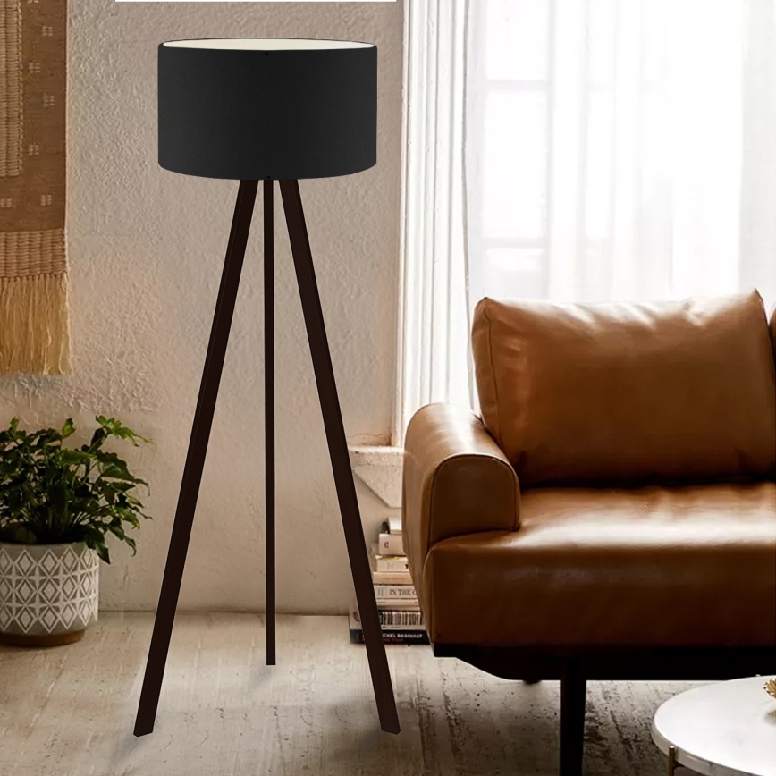 Golvlampa  AYD 1xE27/60W/230V svart