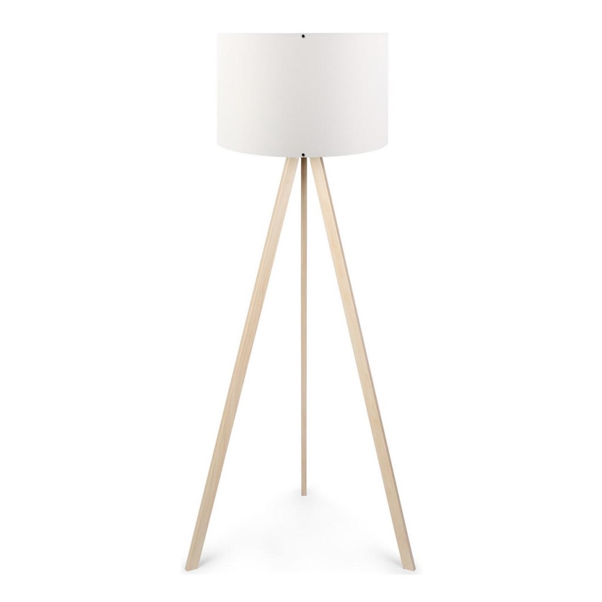 Golvlampa  AYD 1xE27/60W/230V vit /beige