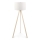 Golvlampa  AYD 1xE27/60W/230V vit /beige