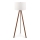 Golvlampa  AYD 1xE27/60W/230V vit /brun