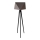 Golvlampa  BAKARO 1xE27/60W/230V wenge  grå