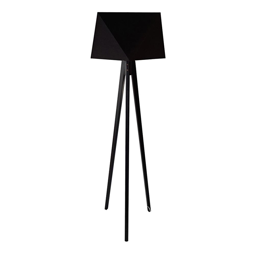 Golvlampa  BAKARO 1xE27/60W/230V wenge  svart