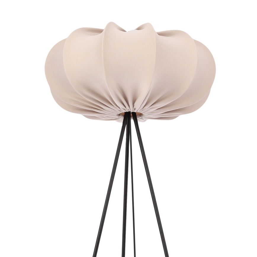 Golvlampa CAFEE 1xE27/40W/230V beige/svart