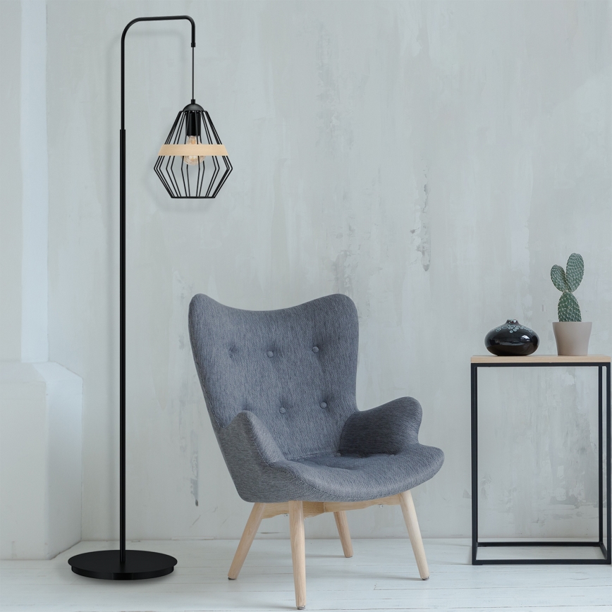Golvlampa CLIF 1xE27/60W/230V