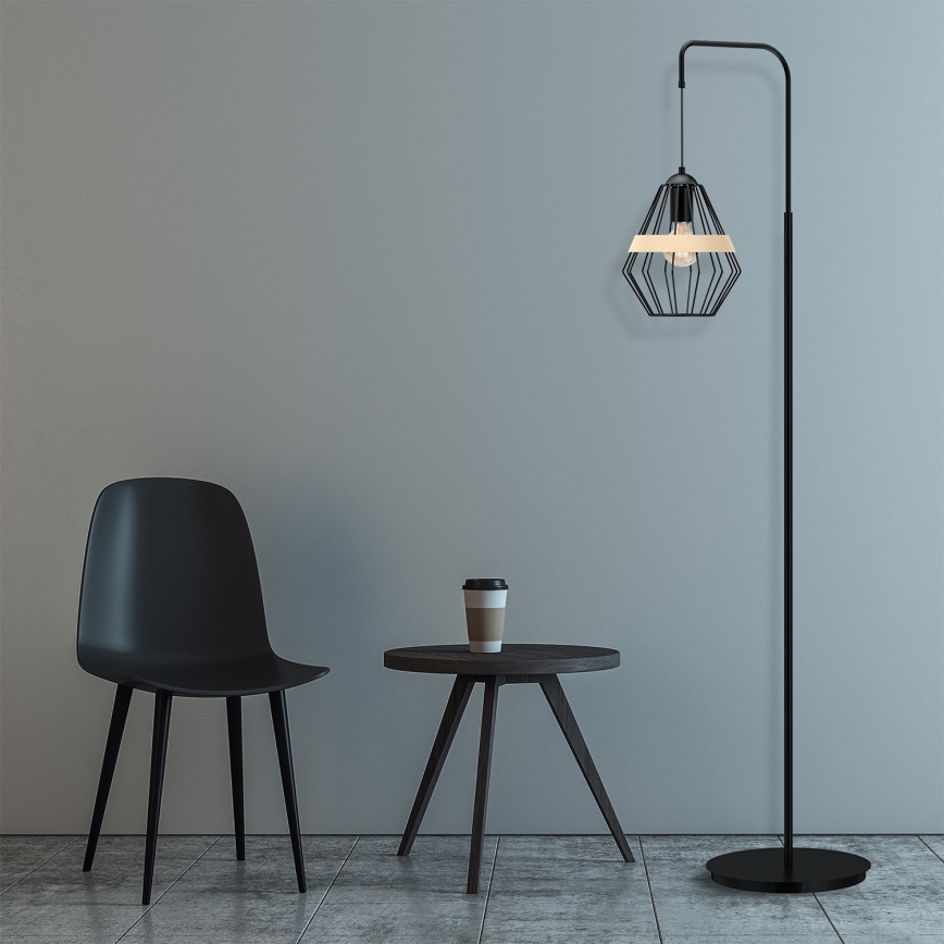 Golvlampa CLIF 1xE27/60W/230V