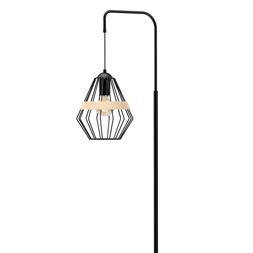 Golvlampa CLIF 1xE27/60W/230V