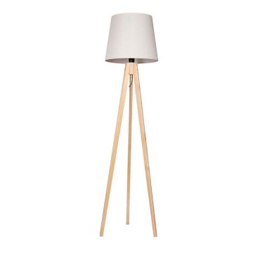 Golvlampa  CONE 1xE27/60W/230V tall  krämig 