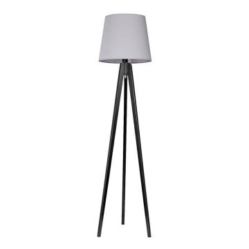 Golvlampa  CONE 1xE27/60W/230V wenge  grå