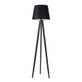 Golvlampa  CONE 1xE27/60W/230V wenge  svart