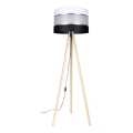 Golvlampa CORAL 1xE27/60W/230V beige/svart/vit/matt krom