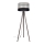 Golvlampa CORAL 1xE27/60W/230V brun/svart/grå/guld
