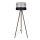 Golvlampa CORAL 1xE27/60W/230V brun/svart/grå/matt krom