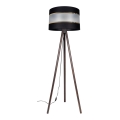 Golvlampa CORAL 1xE27/60W/230V brun/svart/guld