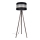 Golvlampa CORAL 1xE27/60W/230V brun/svart/guld