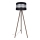 Golvlampa CORAL 1xE27/60W/230V brun/svart/matt krom