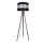 Golvlampa CORAL 1xE27/60W/230V brun/svart/matt krom