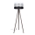 Golvlampa CORAL 1xE27/60W/230V brun/svart/vit/matt krom
