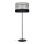 Golvlampa CORAL 1xE27/60W/230V svart/grå