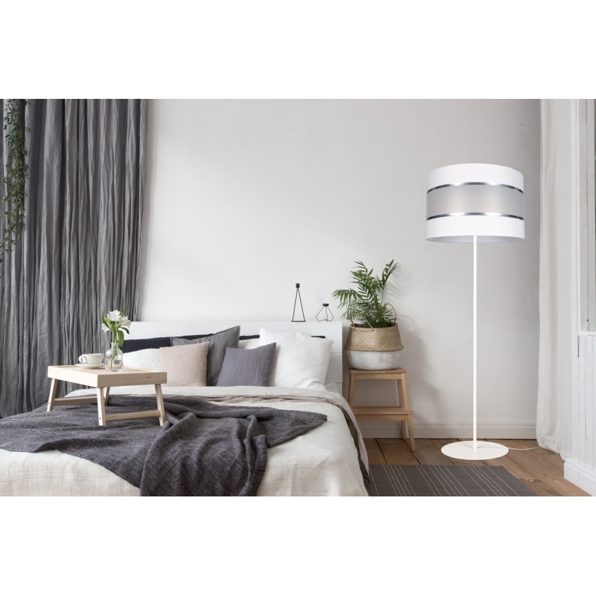 Golvlampa CORAL 1xE27/60W/230V vit