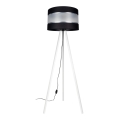 Golvlampa CORAL 1xE27/60W/230V vit/svart/matt krom