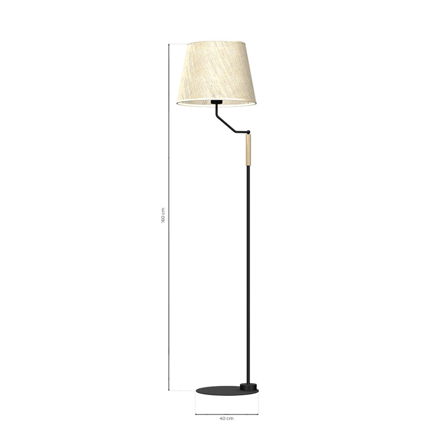 Golvlampa  ETNA 1xE27/60W/230V