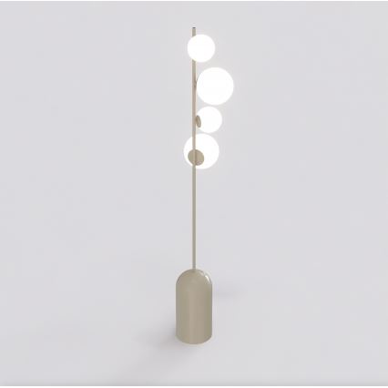 Golvlampa ETNO 4xG9/8W/230V beige
