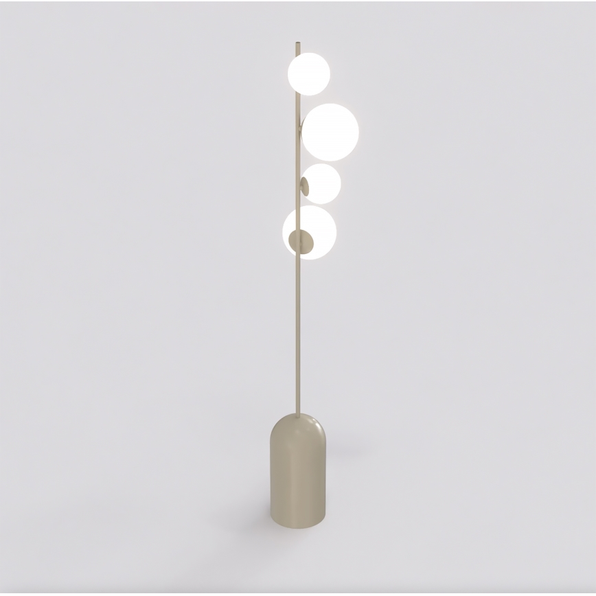Golvlampa ETNO 4xG9/8W/230V beige
