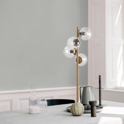 Golvlampa  FAZE 4xE27/100W/230V