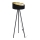 Golvlampa GALAXY 1xE27/60W/230V svart/vit/wenge